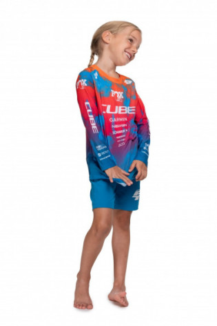 Koszulka rowerowa Cube 11896 MTB Jersey ROOKIE X Actionteam L/S