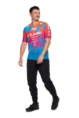 Koszulka rowerowa Cube 11898 CUBE MTB Jersey X Actionteam S/S