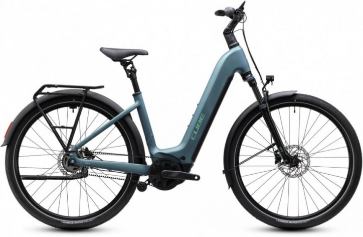 Rower CUBE 1111612 Touring Hybrid Deluxe SLX 800 Easy Entry