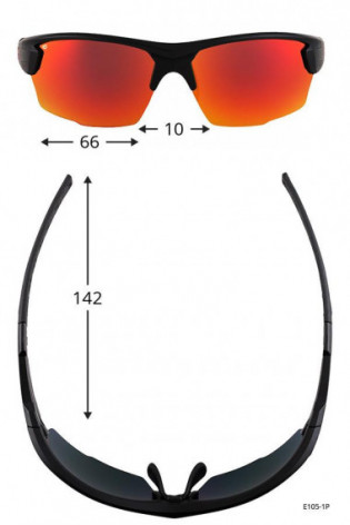 Okulary sportowe Gog E105-1P Zonda