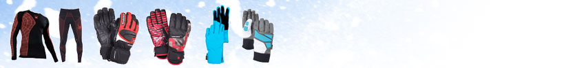 bielizna termoaktywna, rękawice narciarskie, rękawice snowboardowe